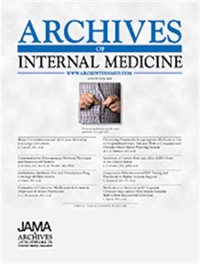 Archives Of Internal Medicine Individual Rate (UK) 8/2010