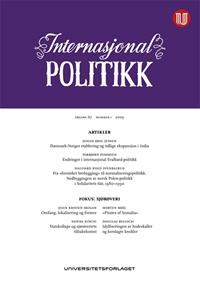 Internasjonal Politikk 1/2009
