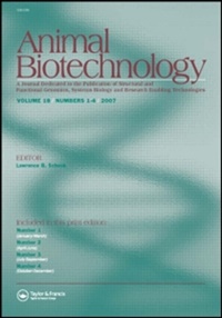 Animal Biotechnology (UK) 1/2007