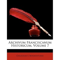 Archivum Franciscanum Historicum (UK) 1/1900