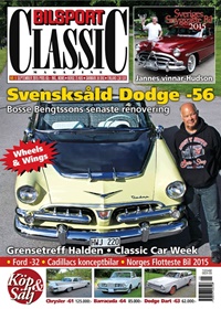 Bilsport Classic (SE) 9/2015