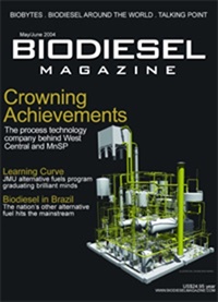 Biodiesel Magazine (UK) 8/2009