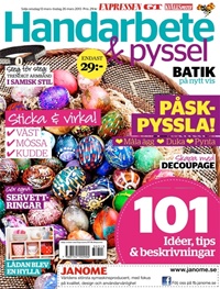 Handarbete & Pyssel (SE) 4/2013