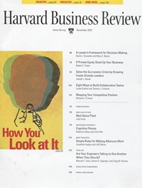 Harvard Business Review (US) (UK) 11/2007