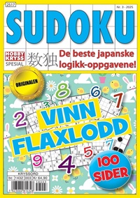 Hobby Kryss Sudoku 3/2025