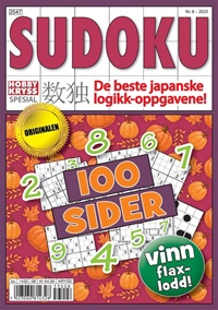Hobby Kryss Sudoku 8/2025