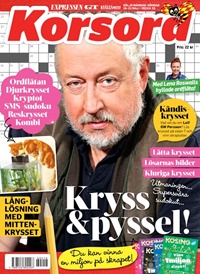 Korsord (SE) 20/2016