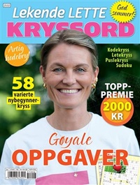 Lekende lette kryssord 6/2025