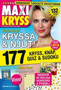 Maxikryss (SE) 3/2017