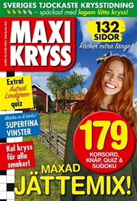 Maxikryss (SE) 3/2018