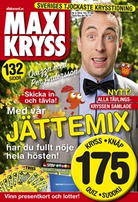 Maxikryss (SE) 5/2016