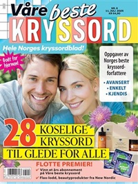 Våre beste kryssord  8/2025