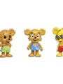 Bamse figurset - Nalle-Maja, Brum och Teddy 4/2019